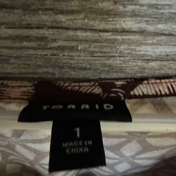 Torrid Mini Flutter-Sleeve Skater Dress - Picture 6 of 6